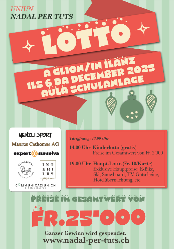 Charity Lotto in Ilanz